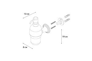 Диспенсер FIXSEN Luksor FX-71612B купить в интернет-магазине сантехники Sanbest