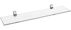Полка стеклянная ART&MAX GINA AM-G-2737 хром купить в интернет-магазине сантехники Sanbest
