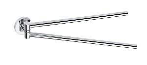 Полотенцедержатель двойной поворотный Bemeta Omega 104204191 купить в интернет-магазине сантехники Sanbest