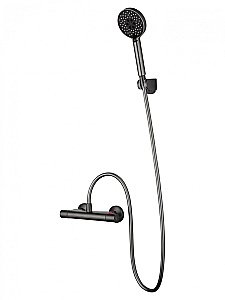 Смеситель для душа с термостатом WONZON & WOGHAND INN 5 WW-B1005-A-BGG темный графит купить в интернет-магазине сантехники Sanbest