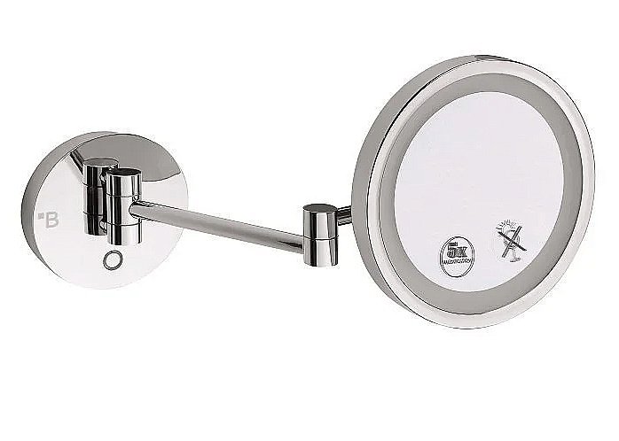 Зеркало косметическое Bemeta 112101149 хром купить в интернет-магазине сантехники Sanbest
