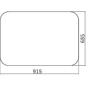 Зеркало Mixline Выбор 547323 92 в ванную от интернет-магазине сантехники Sanbest