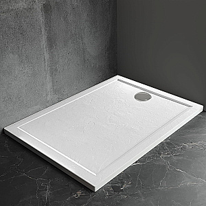 Душевой поддон Veconi Pietra W PT-W-12090-RU 120х90 белый купить в интернет-магазине Sanbest