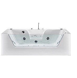 Ванна акриловая CeruttiSpa 9957 180x85 с гидромассажем белая купить в интернет-магазине Sanbest