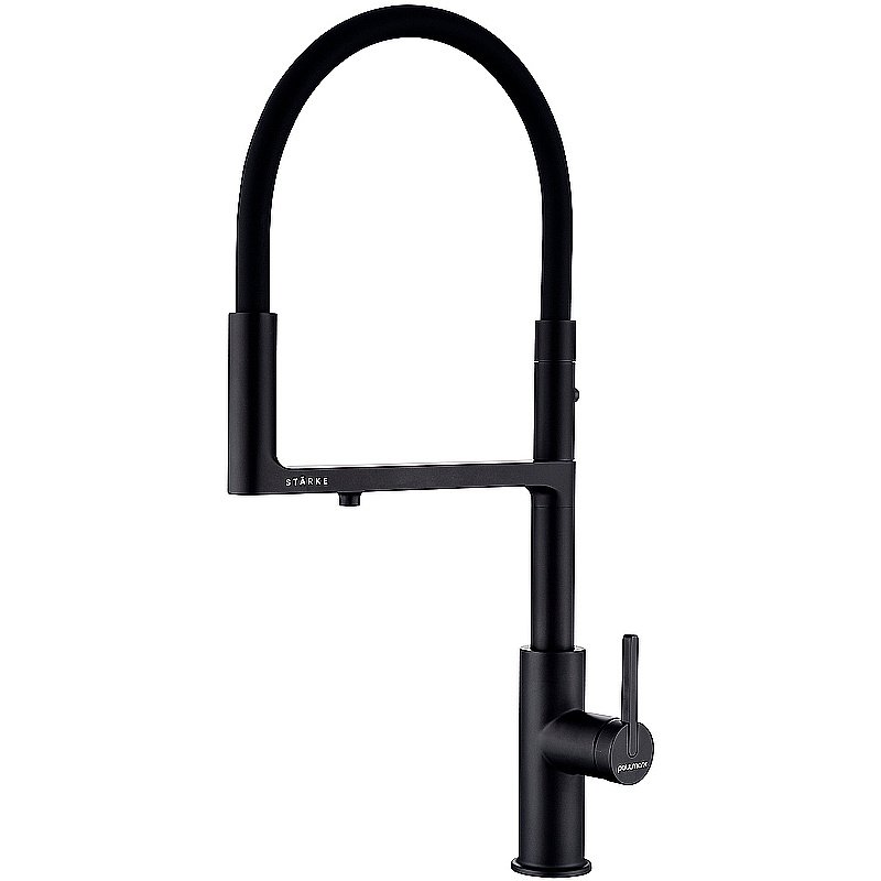 Смеситель для кухни Paulmark Tornado To213402-AN антрацит купить в интернет-магазине сантехники Sanbest