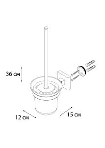 Ершик для туалета FIXSEN METRA FX-11113 купить в интернет-магазине сантехники Sanbest