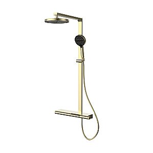 Душевая система Vincea Aspire VSFS-4AS1BG брашированное золото купить в интернет-магазине сантехники Sanbest