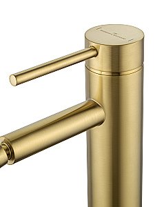 Смеситель для биде WONZON & WOGHAND STICK, Брашированное золото (WW-88339017-BG) купить в интернет-магазине сантехники Sanbest