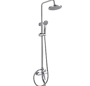 Душевая система Milardo Simp SIMSB1FM06 хром купить в интернет-магазине сантехники Sanbest