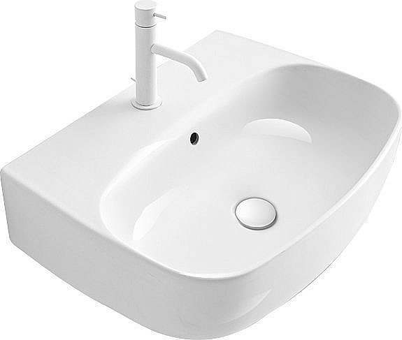 Раковина Kerasan Nolita 60 534101*1 белая купить в интернет-магазине Sanbest