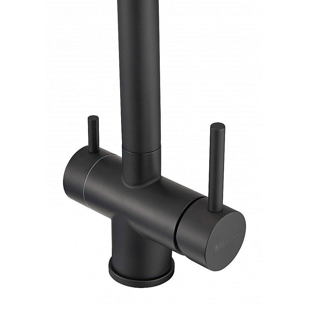 Смеситель для кухни Milacio Ultra MCU.558.TB черный купить в интернет-магазине сантехники Sanbest