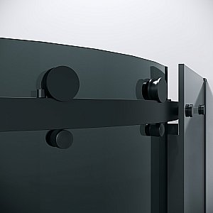 Душевой уголок Grossman Classic 301.K33.04.9090.21.10 90x90 стекло тонированное/профиль черный матовый купить в интернет-магазине Sanbest