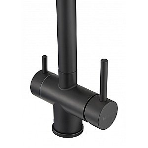 Смеситель для кухни Milacio Ultra MCU.558.TB черный купить в интернет-магазине сантехники Sanbest