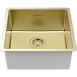 Кухонная мойка Paulmark Lassan 49 LA49-LG светлое золото купить в интернет-магазине сантехники Sanbest