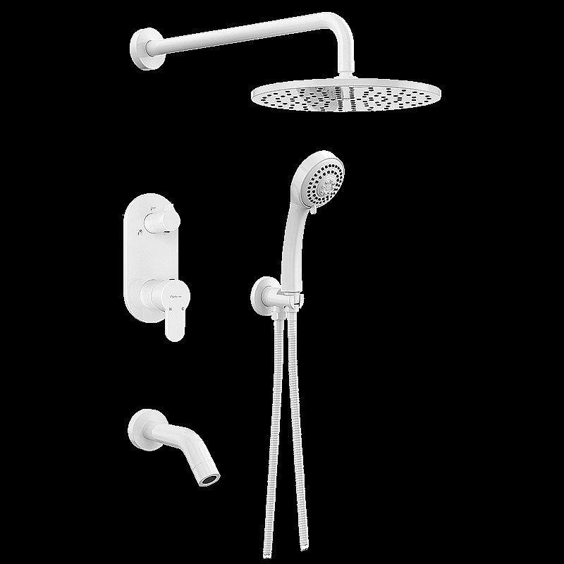Душевая система Elghansa 54R1783-White (Set-19) белая купить в интернет-магазине сантехники Sanbest