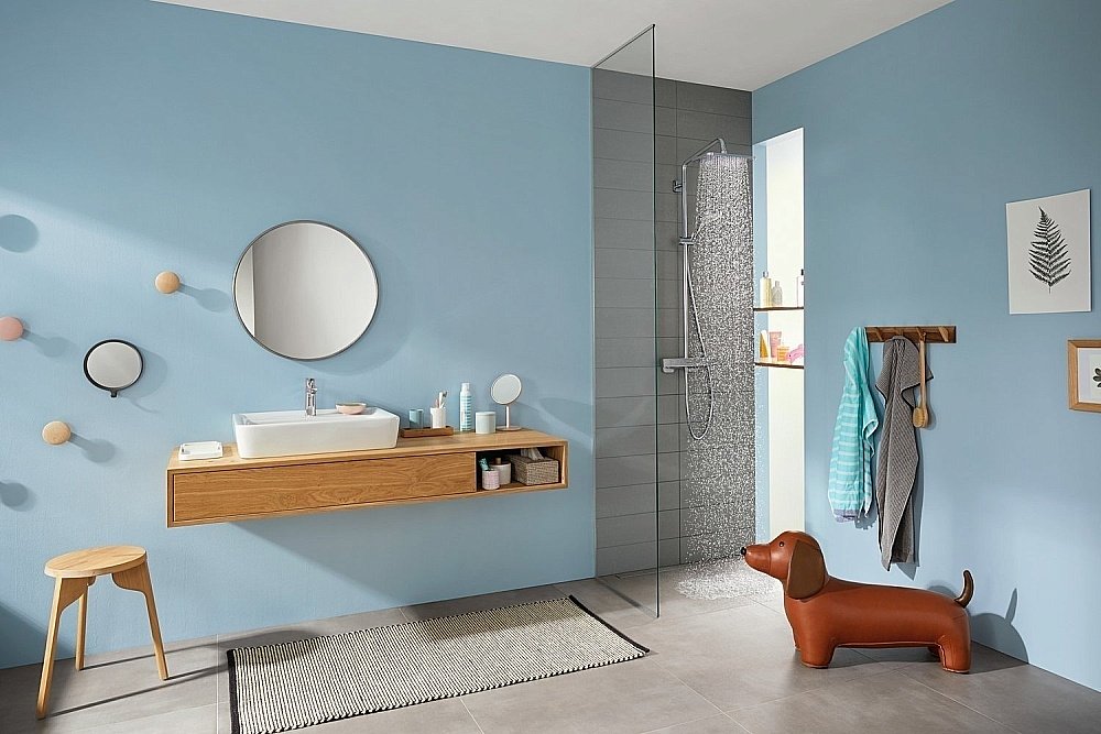 Душевая система Hansgrohe Croma E Showerpipe 280 1jet 27630000 купить в интернет-магазине сантехники Sanbest