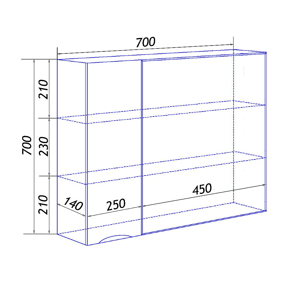 Зеркало со шкафом Loranto Santorini 70 белый купить в интернет-магазине сантехники Sanbest