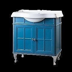 Тумба под раковину Caprigo Borgo 80 синяя купить в интернет-магазине сантехники Sanbest