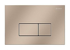 Кнопка для инсталляции Caprigo   Line ABS LA002-champagne шампань купить в интернет-магазине сантехники Sanbest