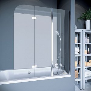 Шторка для ванны Koller Pool Waterfall Line QP96 150х140 правая купить в интернет-магазине Sanbest