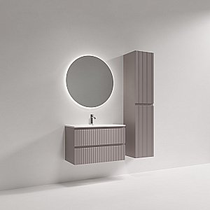 Тумба с раковиной Sancos Snob R SNR80/39SM/CN7026 Doha Soft для ванной в интернет-магазине Sanbest