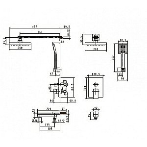 Душевая система Kaiser Sonat 34677 хром купить в интернет-магазине сантехники Sanbest