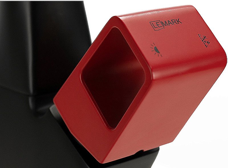 Смеситель для кухни Lemark Soul LM6008BL черный купить в интернет-магазине сантехники Sanbest