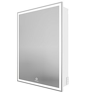 Зеркальный шкаф Grossman Меркадо 50 205005 белый купить в интернет-магазине сантехники Sanbest