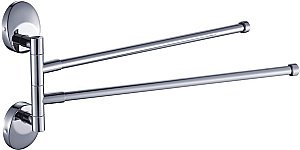 Полотенцедержатель CeramaLux Valencia 73214-2 хром купить в интернет-магазине сантехники Sanbest