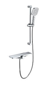 Смеситель для ванны с душем WONZON & WOGHAND Onix, Хром (WW-B2551-A-CR) купить в интернет-магазине сантехники Sanbest