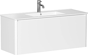 Тумба с раковиной Allen Brau Gravity 120 1.370015.WM белая матовая для ванной в интернет-магазине Sanbest
