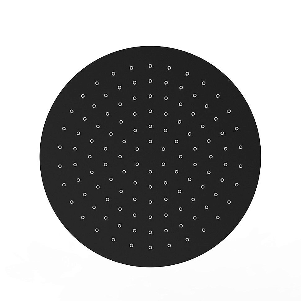 Верхний душ Paini 50YO759TCARE25E черный купить в интернет-магазине сантехники Sanbest