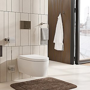 Ершик для унитаза WasserKraft Mosel K-46627 хром купить в интернет-магазине сантехники Sanbest