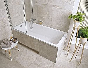 Ванна акриловая Jika CUBITO 2.2242.0.000.000.1 170х75 белая купить в интернет-магазине Sanbest