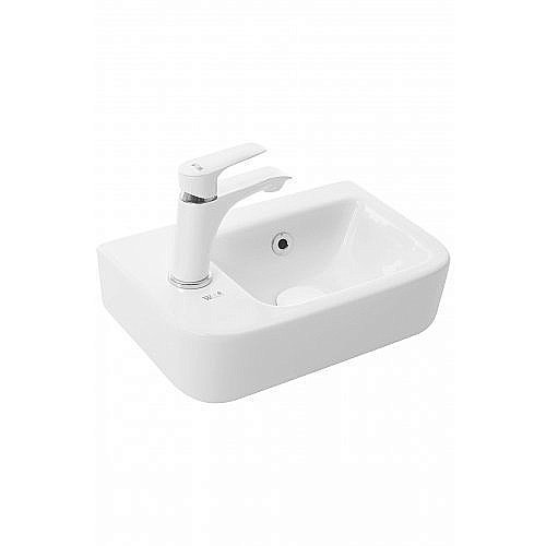 Раковина подвесная WeltWasser WW AISBACH 10100 37,5 белая купить в интернет-магазине Sanbest