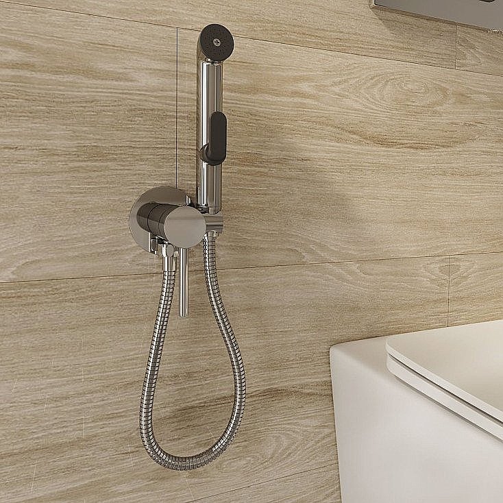 Гигиенический душ Milardo Tidy 001SBR0M08 хром купить в интернет-магазине сантехники Sanbest