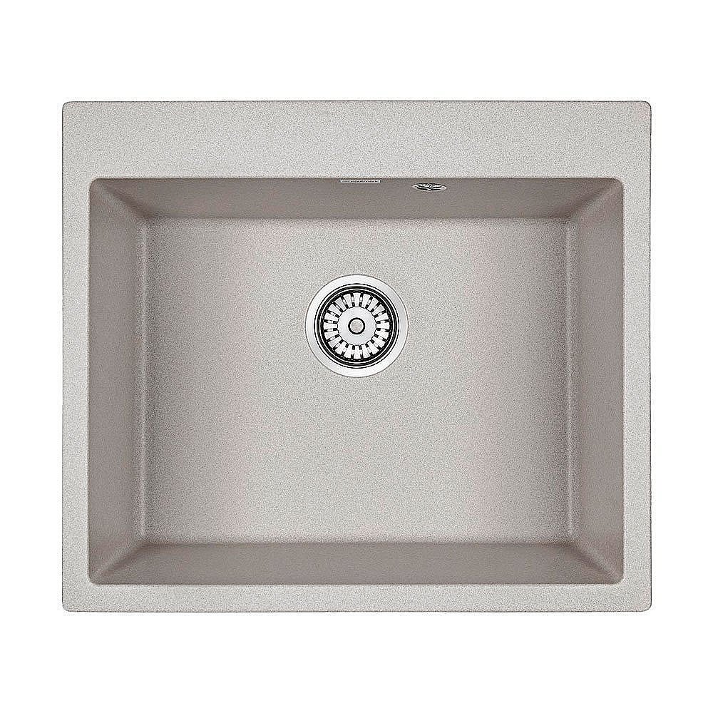 Мойка кухонная Paulmark Kante PM106052-GR Серая купить в интернет-магазине сантехники Sanbest