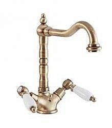 Смеситель для раковины Caprigo ADRIA–Classic 03-025 бронза купить в интернет-магазине сантехники Sanbest