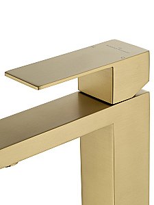 Смеситель для раковины WONZON & WOGHAND WW-A40982-BG золото брашированное купить в интернет-магазине сантехники Sanbest