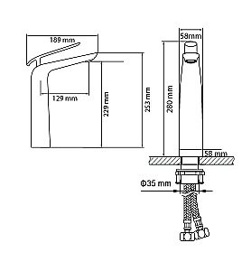 Смеситель для раковины Timo Olivia 3211/03F купить в интернет-магазине сантехники Sanbest