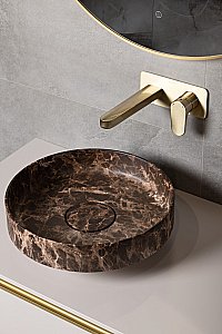 Раковина Boheme Corian 40 801-ED Emprador купить в интернет-магазине Sanbest