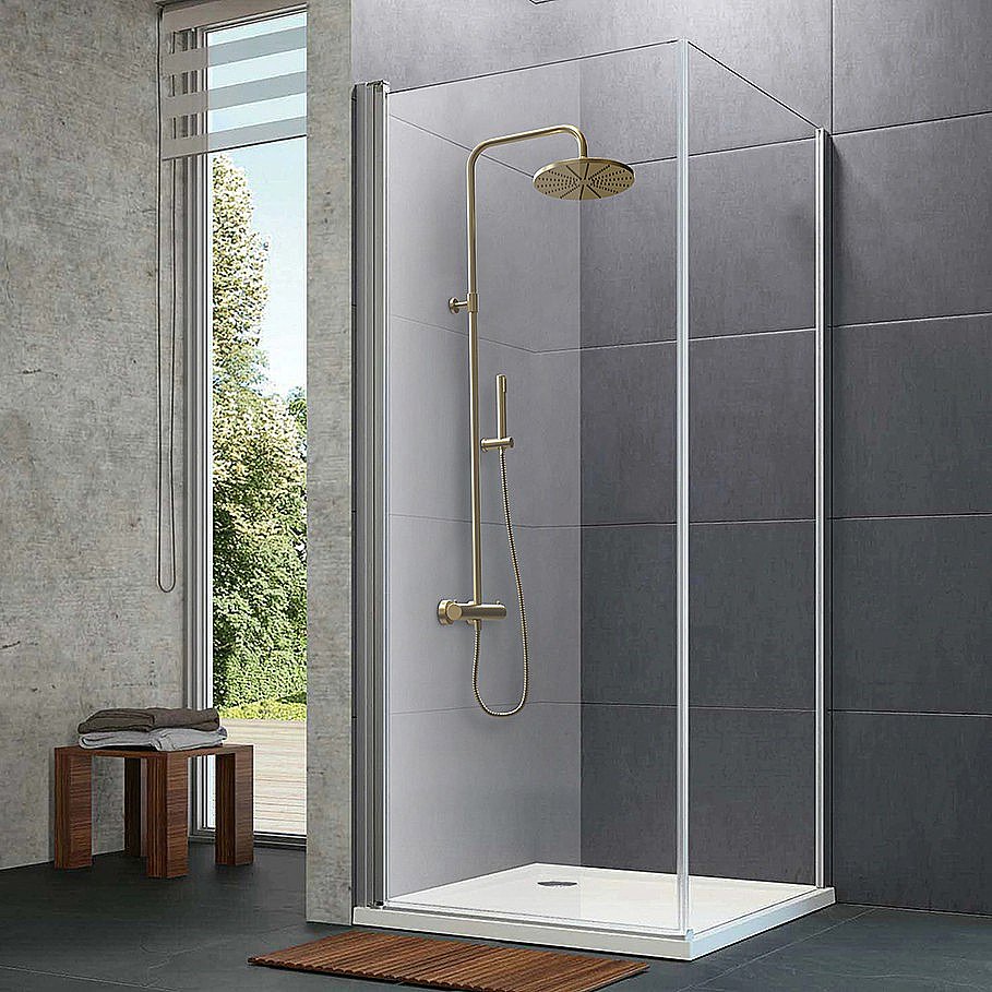 Душевая система PAINI Cox 78PZ689TH черная матовая купить в интернет-магазине сантехники Sanbest