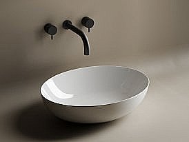 Раковина накладная Ceramica Nova Element CN6017 белая купить в интернет-магазине Sanbest