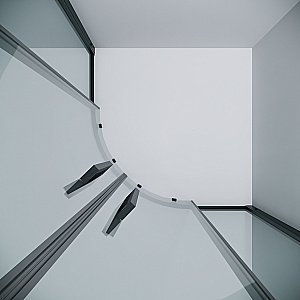 Душевой уголок Grossman Cosmo 301.K33.02.1010.21.00 100x100 стекло прозрачное/профиль черный матовый купить в интернет-магазине Sanbest