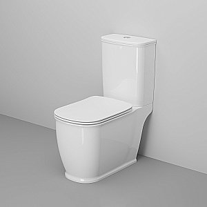 Унитаз Ambassador Royal 267K19001S с бачком, с крышкой микролифт, белый купить в интернет-магазине Sanbest