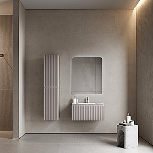 Тумба с раковиной Sancos Snob R 1.0 SNR1.080SM/CN7005 Doha Soft для ванной в интернет-магазине Sanbest