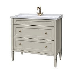 Тумба под раковину Caprigo Albion-concept 2 ящика 90 купить в интернет-магазине сантехники Sanbest