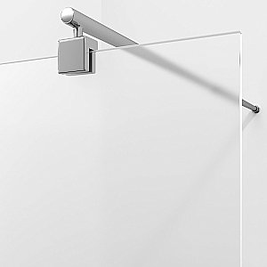 Душевое ограждение WasserKRAFT Rur 30W44-MG 100 стекло матовое/профиль серебристый купить в интернет-магазине Sanbest