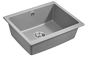 Мойка кухонная Paulmark Gera PM205546-GRM купить в интернет-магазине сантехники Sanbest