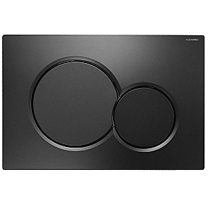 Кнопка для инсталляции Azario NEW AZ-010.04 черная матовая купить в интернет-магазине сантехники Sanbest